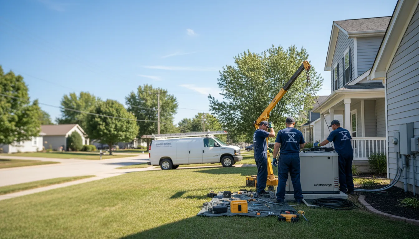 Generator Installation in Pittsboro, MS near me